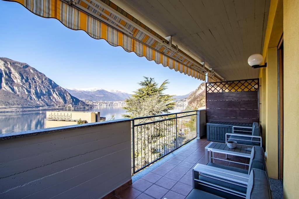Wraparound Lake Views Bellavista Residence Campione d'Italia Luaran gambar