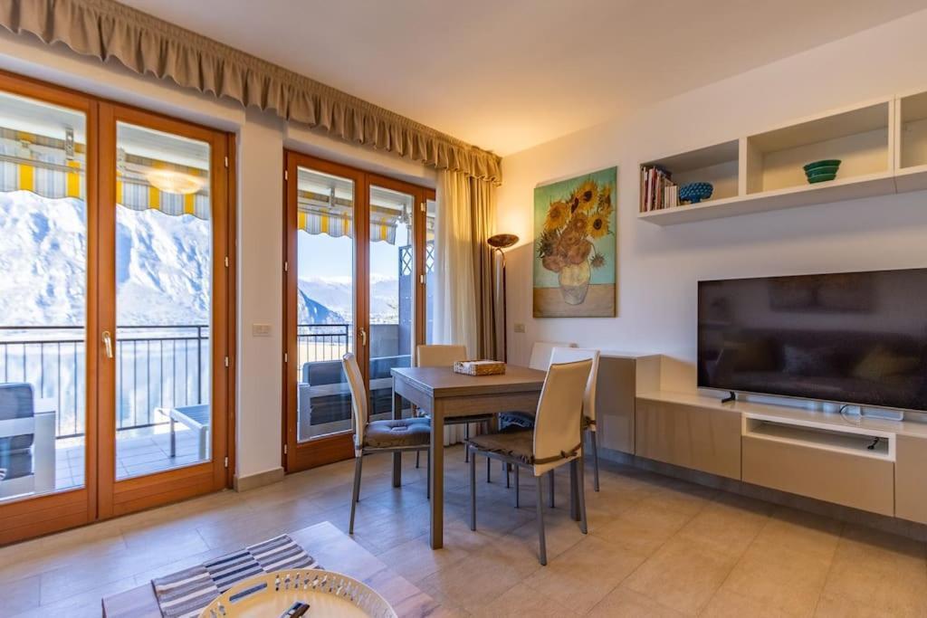 Wraparound Lake Views Bellavista Residence Campione d'Italia Luaran gambar